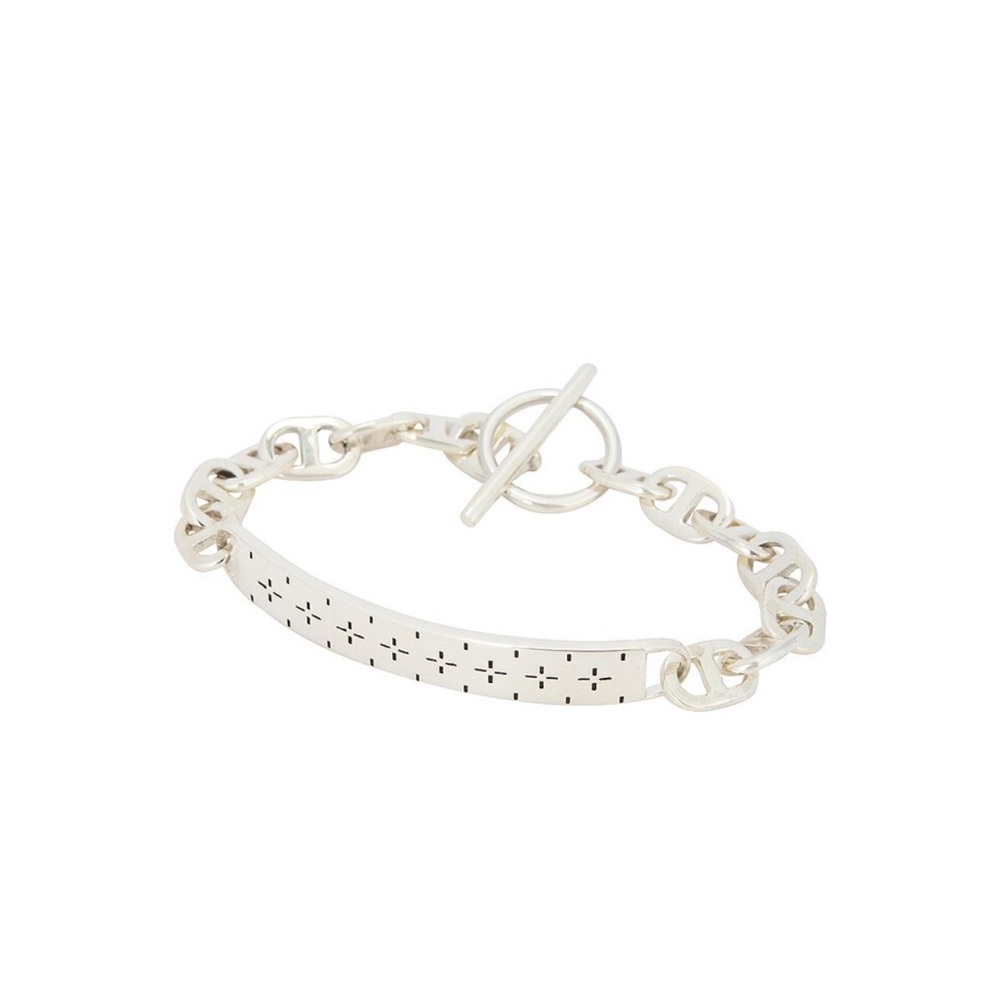 MAPLE ID BANDANA BRACELET 925 SOLID SILVER BRACELET